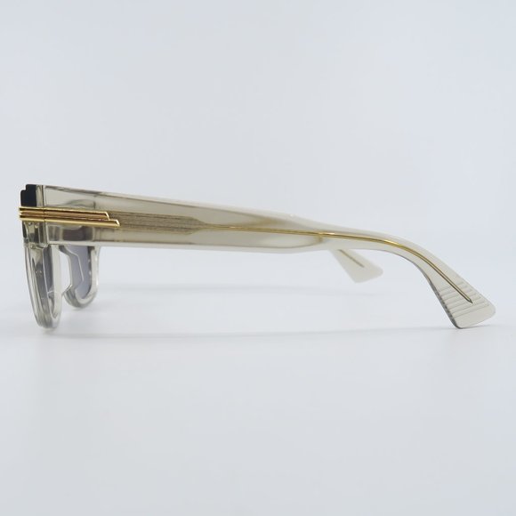 Bottega Veneta BV1122S 003 New Transparent Yellow/Grey Women\'s Sunglasses main image 7
